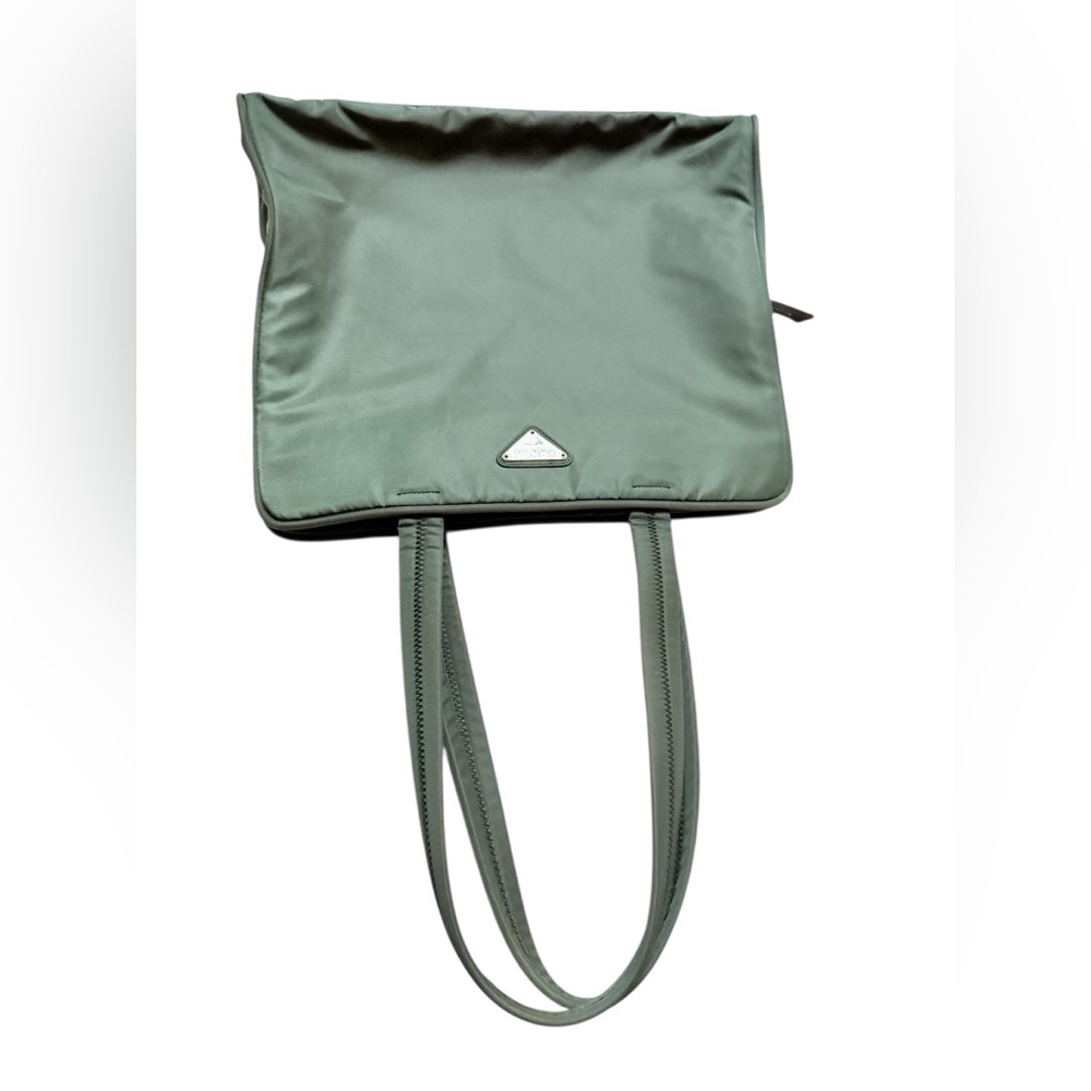 Vintage Prada Tote Bag with lock and key